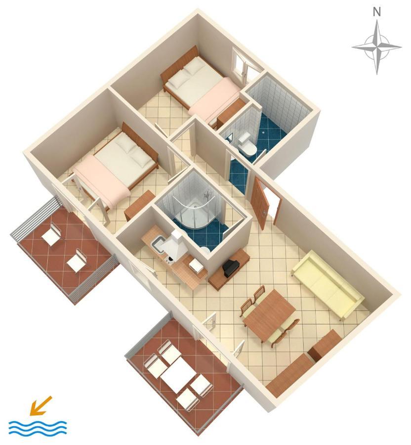 Apartments By The Sea Gradac, Makarska - 6661 그라다츠 외부 사진